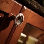 Handmade ceramic cabinetry knob